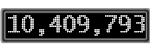 The GaugeControl contains 1 gauge with values: (10,409,499).