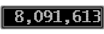 The GaugeControl contains 1 gauge with values: (8,090,933).