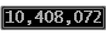 The GaugeControl contains 1 gauge with values: (10,407,940).