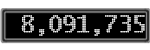 The GaugeControl contains 1 gauge with values: (8,087,727).