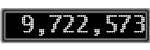 The GaugeControl contains 1 gauge with values: (9,722,323).
