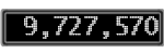 The GaugeControl contains 1 gauge with values: (9,727,085).