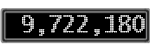 The GaugeControl contains 1 gauge with values: (9,721,996).