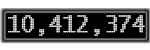 The GaugeControl contains 1 gauge with values: (10,411,938).
