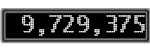 The GaugeControl contains 1 gauge with values: (9,721,844).