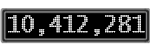 The GaugeControl contains 1 gauge with values: (10,411,938).