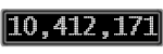The GaugeControl contains 1 gauge with values: (10,411,938).
