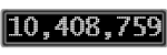 The GaugeControl contains 1 gauge with values: (10,408,282).