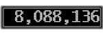 The GaugeControl contains 1 gauge with values: (8,087,700).