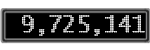 The GaugeControl contains 1 gauge with values: (9,724,882).