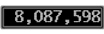The GaugeControl contains 1 gauge with values: (8,087,606).