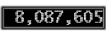 The GaugeControl contains 1 gauge with values: (8,087,280).
