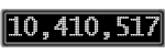 The GaugeControl contains 1 gauge with values: (10,410,527).