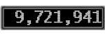 The GaugeControl contains 1 gauge with values: (9,721,608).