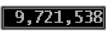 The GaugeControl contains 1 gauge with values: (9,721,519).