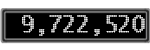 The GaugeControl contains 1 gauge with values: (9,722,216).