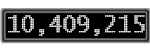 The GaugeControl contains 1 gauge with values: (10,408,267).