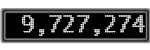 The GaugeControl contains 1 gauge with values: (9,722,313).