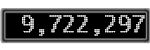 The GaugeControl contains 1 gauge with values: (9,721,990).