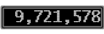 The GaugeControl contains 1 gauge with values: (9,721,519).