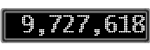 The GaugeControl contains 1 gauge with values: (9,727,085).