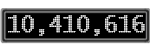 The GaugeControl contains 1 gauge with values: (10,410,528).