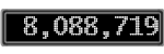 The GaugeControl contains 1 gauge with values: (8,087,833).