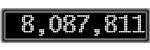 The GaugeControl contains 1 gauge with values: (8,087,585).