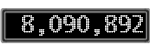 The GaugeControl contains 1 gauge with values: (8,090,420).