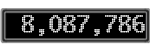 The GaugeControl contains 1 gauge with values: (8,087,586).