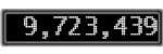 The GaugeControl contains 1 gauge with values: (9,722,305).