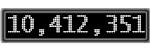 The GaugeControl contains 1 gauge with values: (10,411,938).