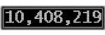 The GaugeControl contains 1 gauge with values: (10,408,059).