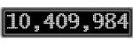 The GaugeControl contains 1 gauge with values: (10,409,761).