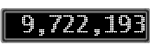 The GaugeControl contains 1 gauge with values: (9,721,995).