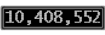 The GaugeControl contains 1 gauge with values: (10,408,064).