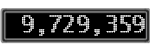 The GaugeControl contains 1 gauge with values: (9,727,351).