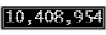 The GaugeControl contains 1 gauge with values: (10,408,284).