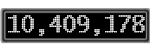 The GaugeControl contains 1 gauge with values: (10,408,048).
