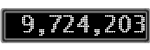 The GaugeControl contains 1 gauge with values: (9,722,075).