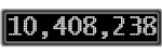 The GaugeControl contains 1 gauge with values: (10,408,245).