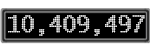 The GaugeControl contains 1 gauge with values: (10,408,989).