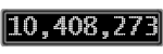 The GaugeControl contains 1 gauge with values: (10,408,033).