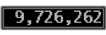 The GaugeControl contains 1 gauge with values: (9,725,917).