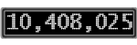 The GaugeControl contains 1 gauge with values: (10,408,033).