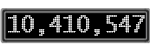 The GaugeControl contains 1 gauge with values: (10,410,306).