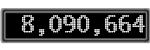 The GaugeControl contains 1 gauge with values: (8,090,308).