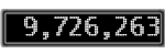 The GaugeControl contains 1 gauge with values: (9,725,917).