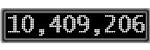 The GaugeControl contains 1 gauge with values: (10,408,245).
