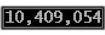 The GaugeControl contains 1 gauge with values: (10,408,860).